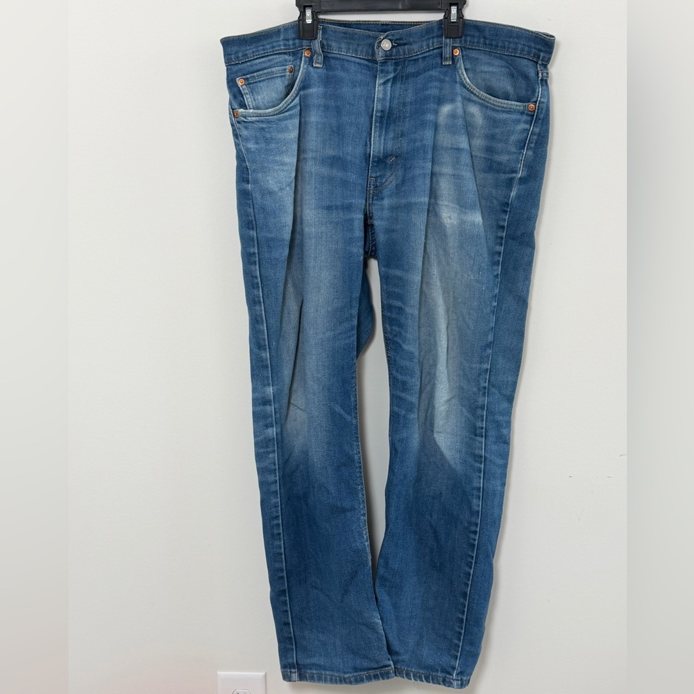 Levi’s 541 Athletic Taper Men’s Jeans - Distressed Hem – Light Wash